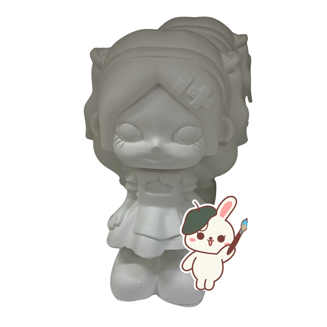 Coloring Doll + Colors