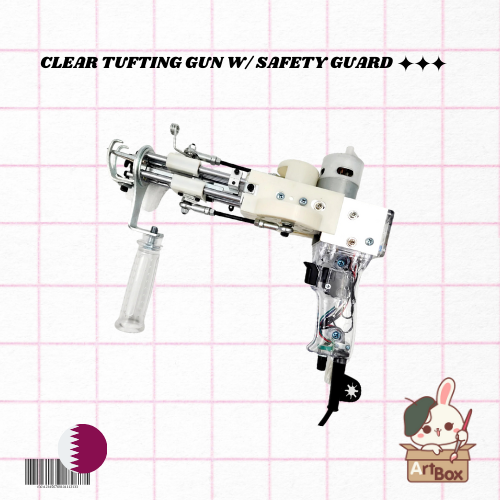 Clear Tufting Gun W/Safety Guard