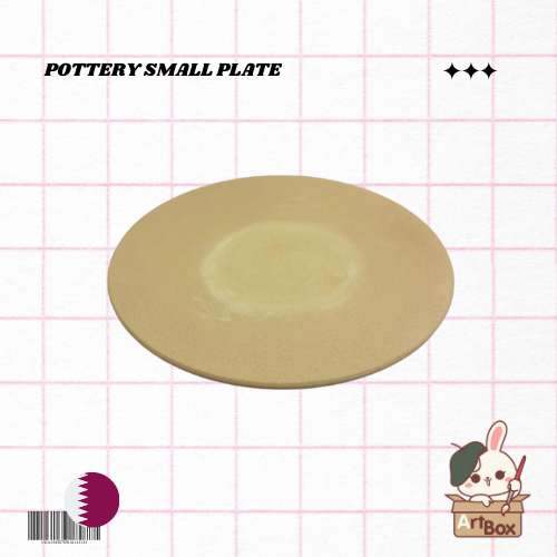 Low Fire Pottery Ready Plate