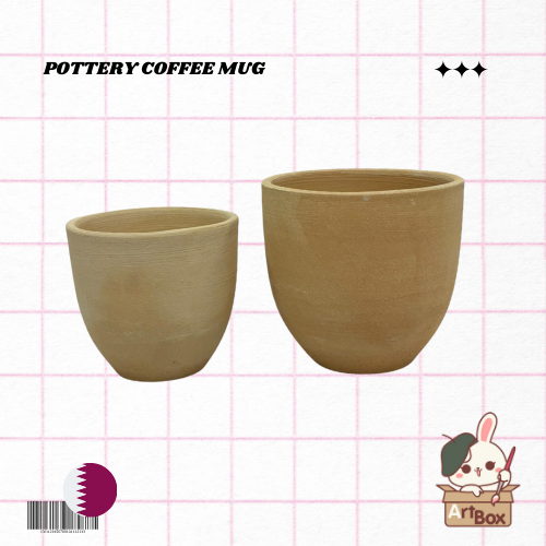 Low Fire Pottery Ready Coffee Mug