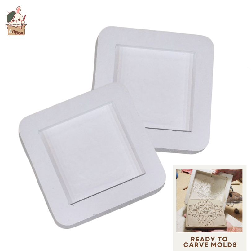Ceramic Tiles Carving Mold - 2 Pieces