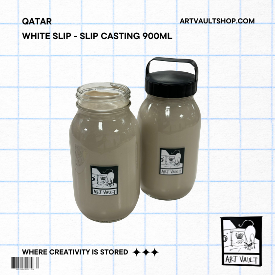 Slip Casting - White Slip 900mL