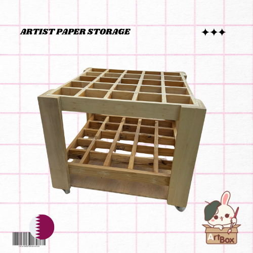 Artist paper storage