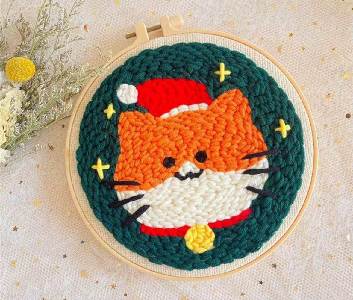 Punch needle set - Random picture