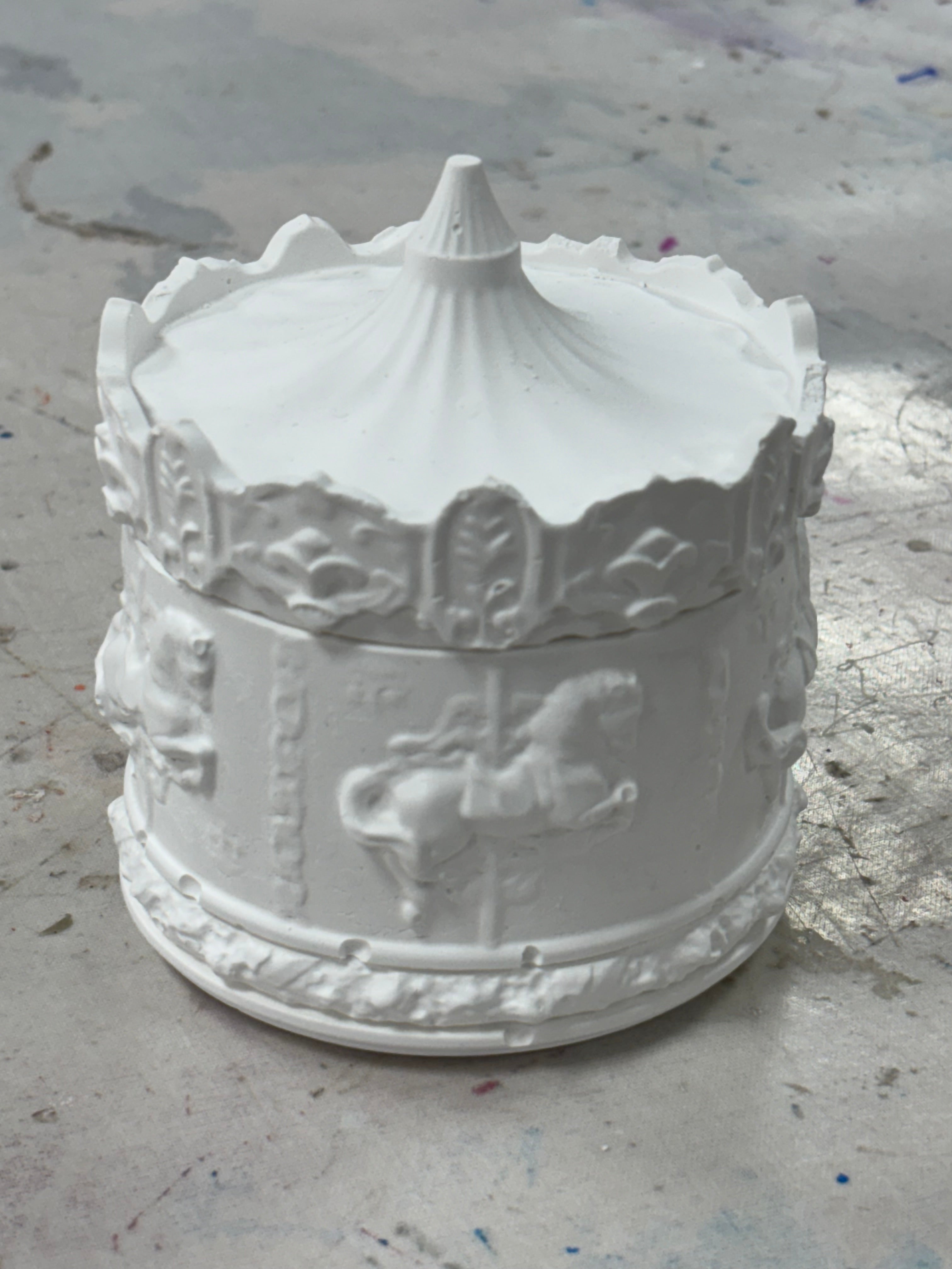 Plaster sculptures