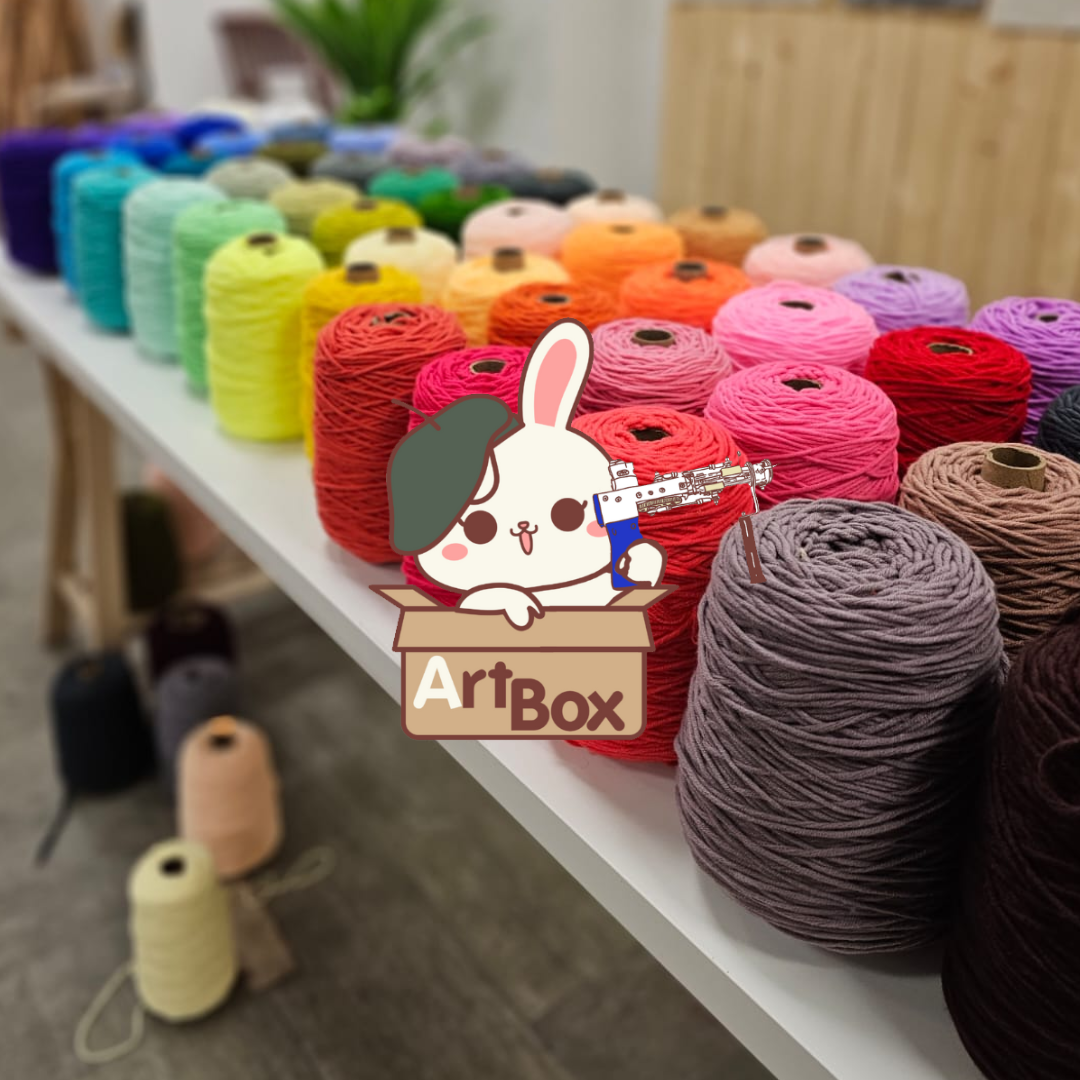 400G 8PLY tufting WITH CONE - 90 colors available