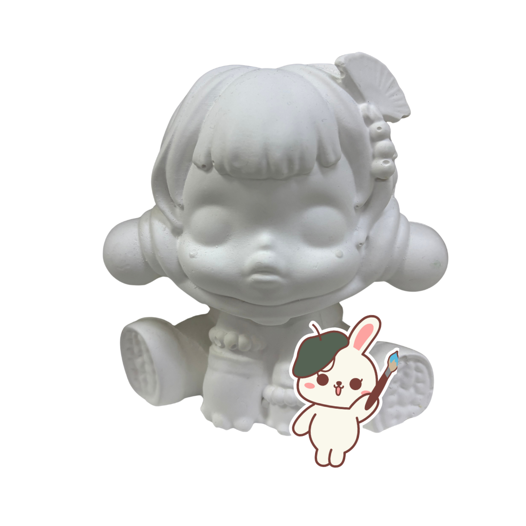 Coloring Doll + Colors