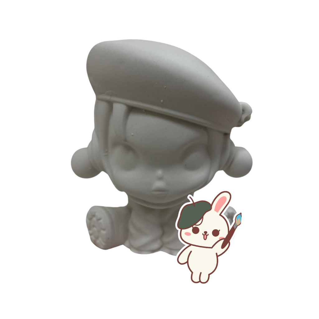 Coloring Doll + Colors