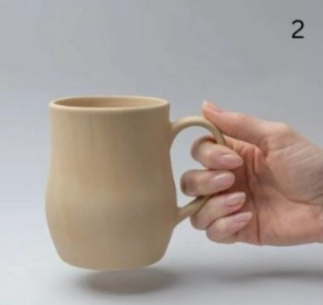 Ready to Paint Bisque Mug