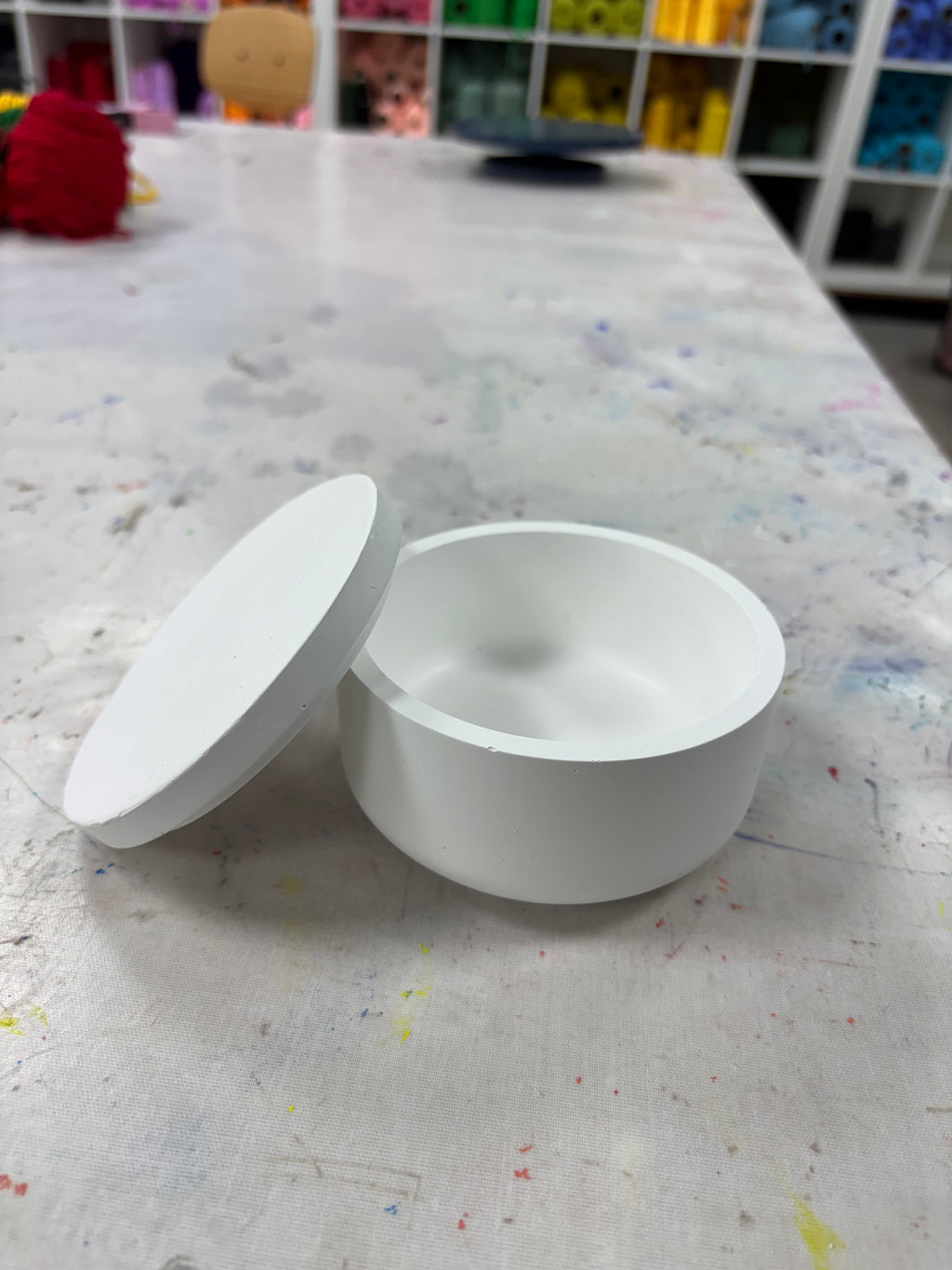 Plaster sculptures