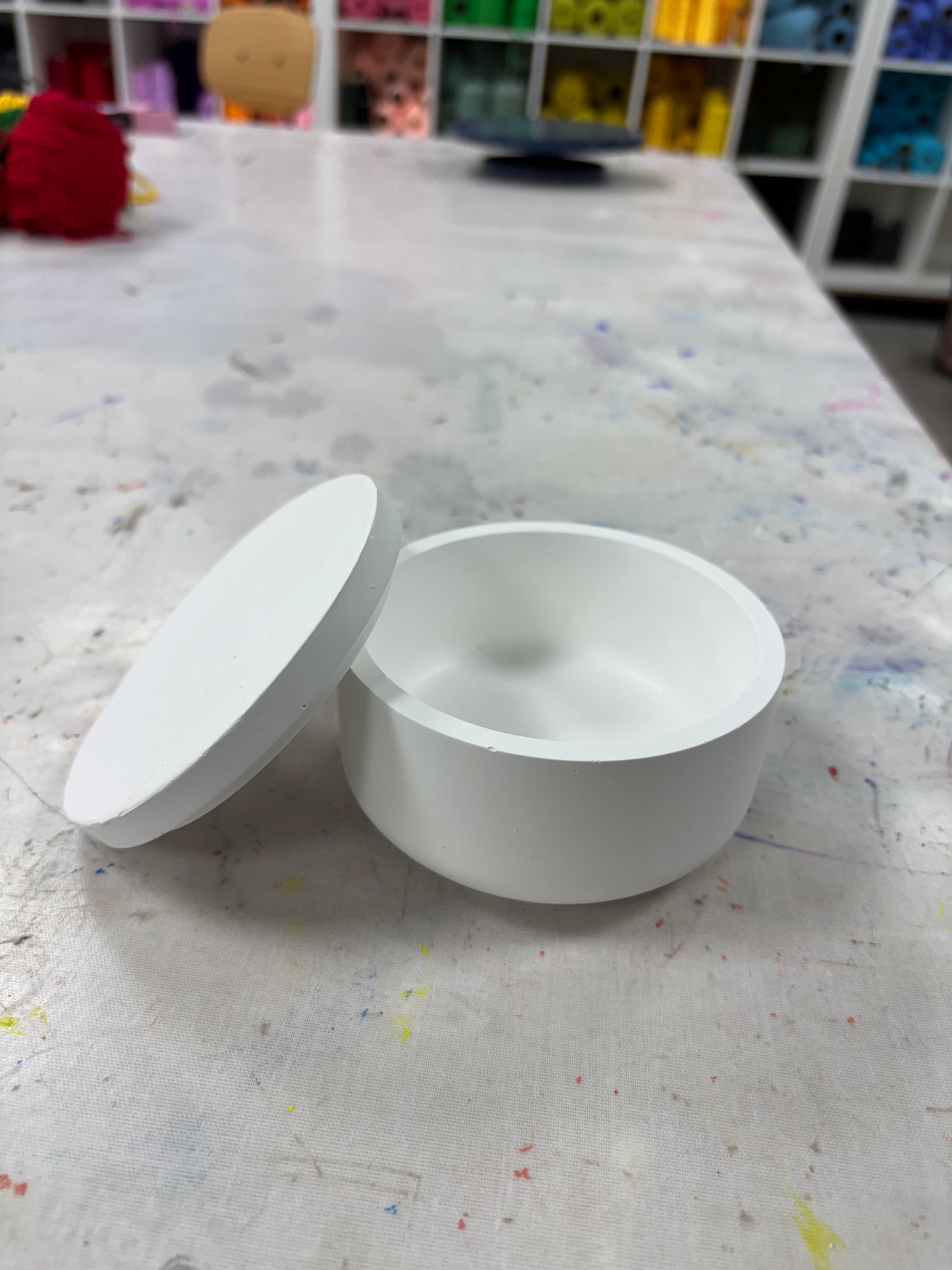 Plaster sculptures