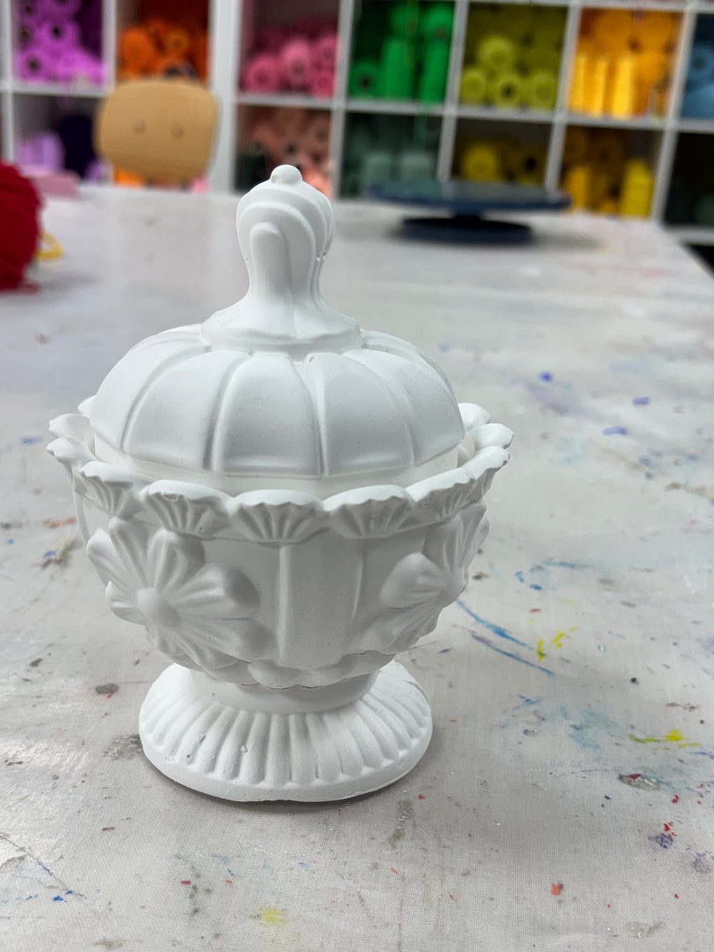 Plaster sculptures