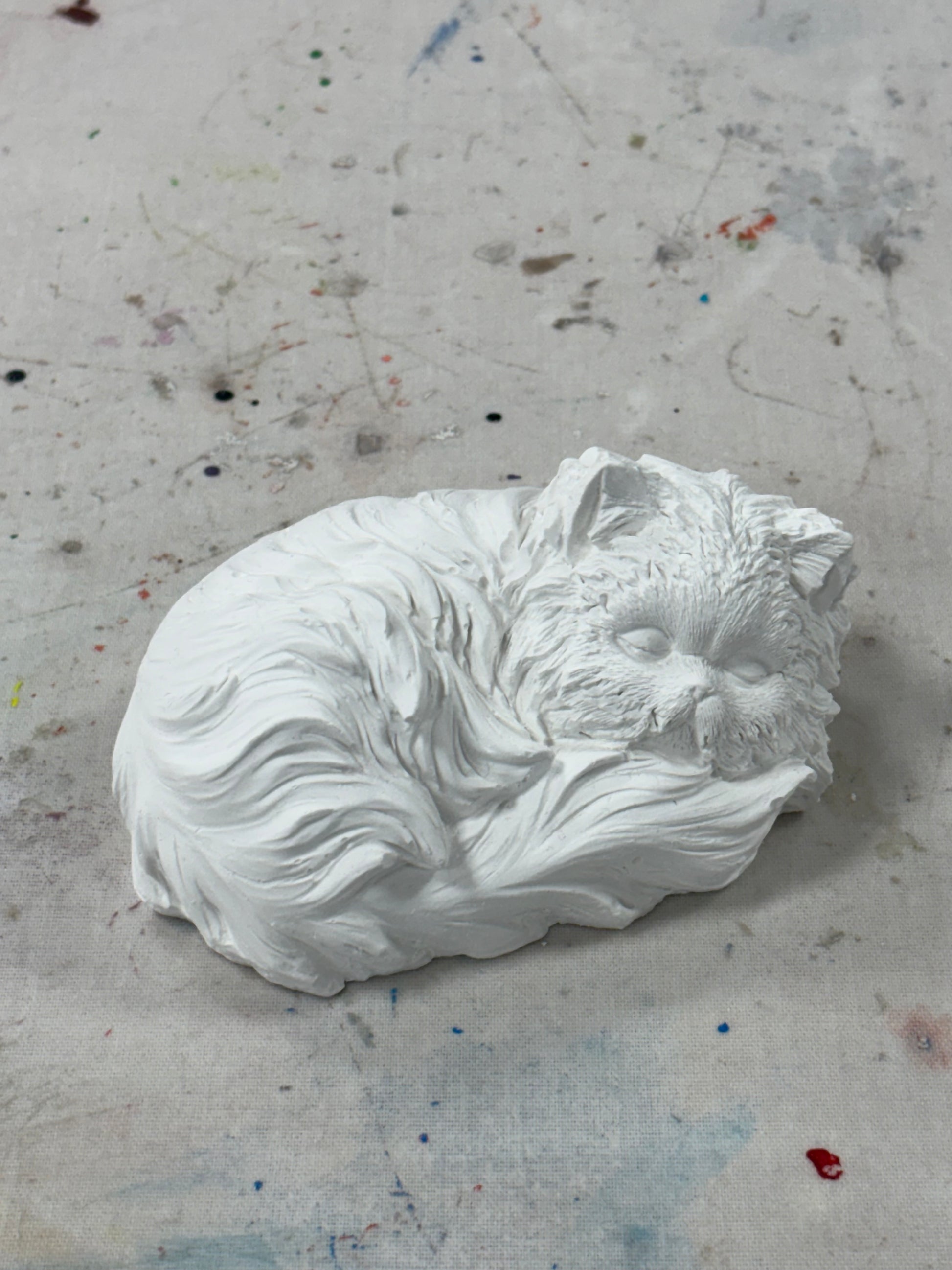 Plaster sculptures