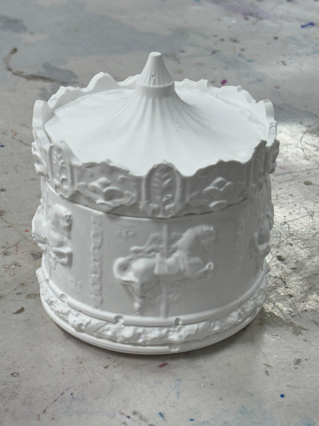 Plaster sculptures