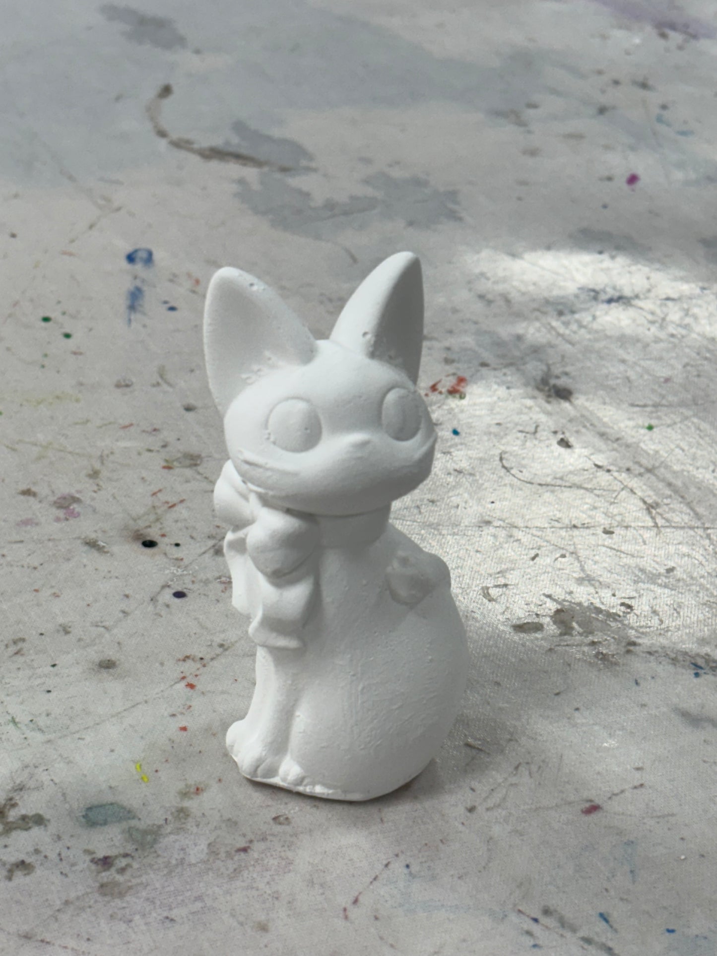 Plaster sculptures