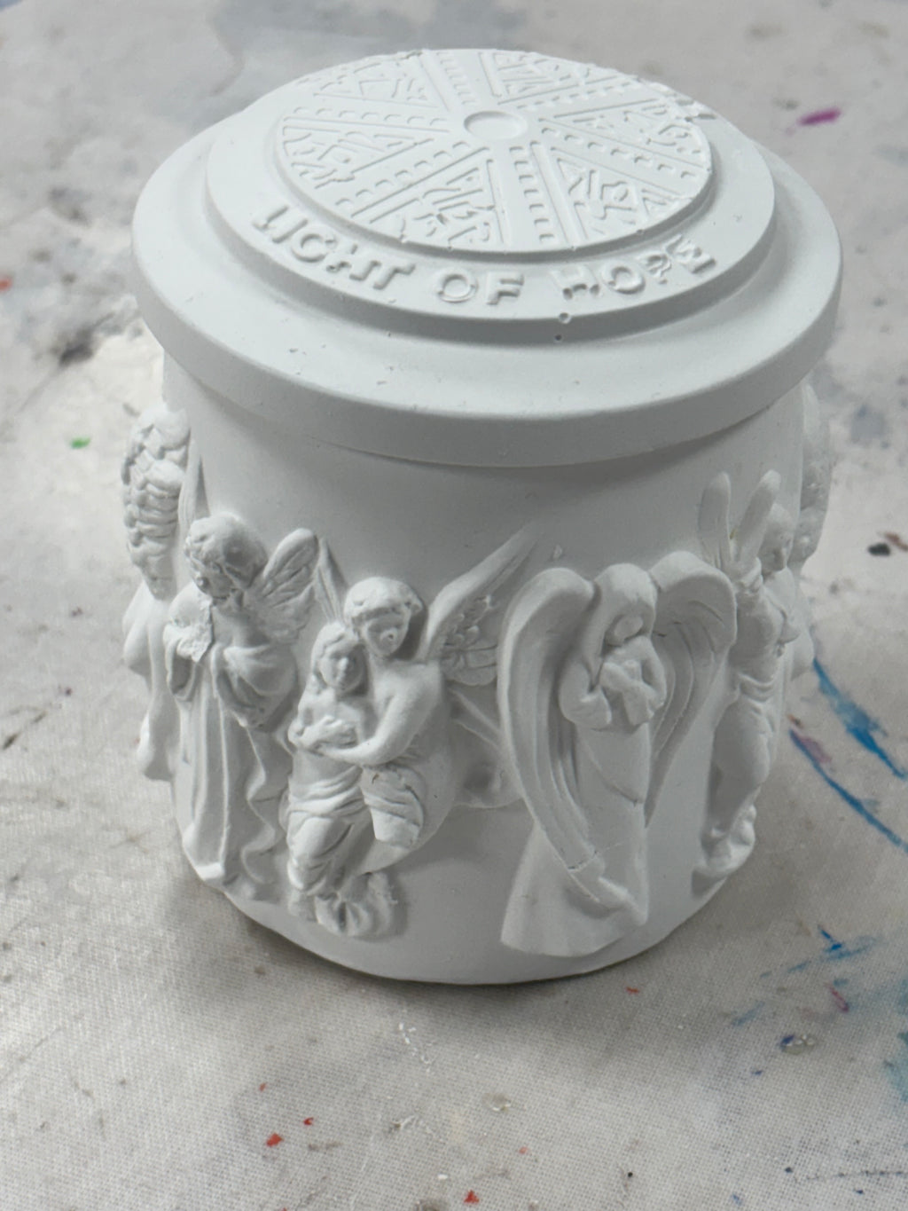 Plaster sculptures