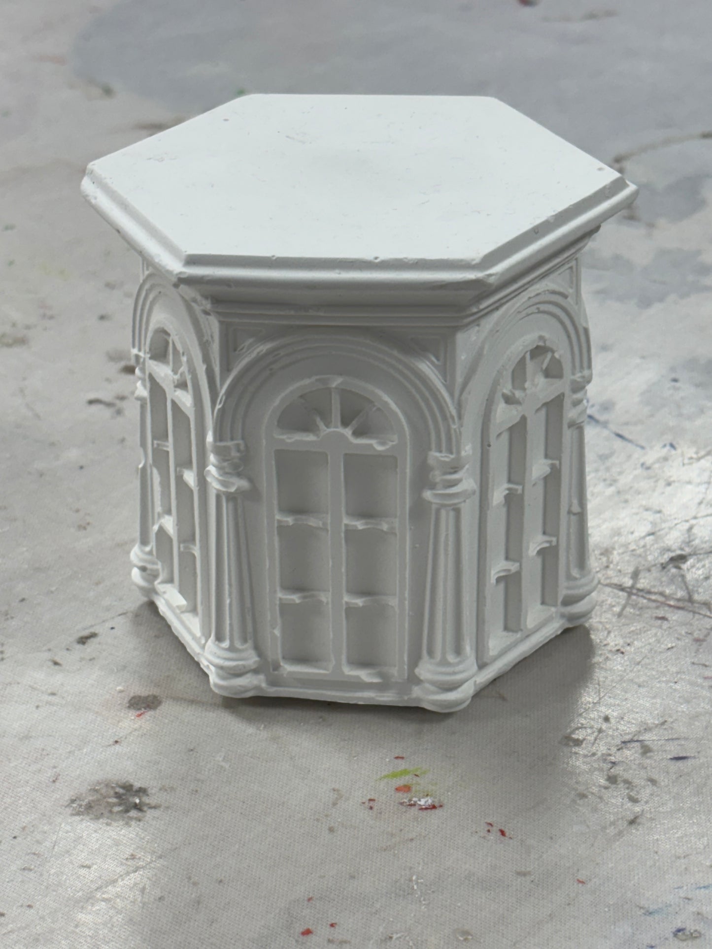 Plaster sculptures