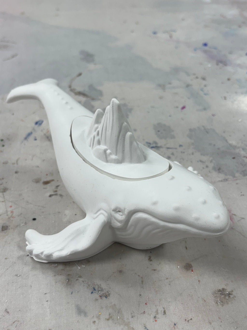 Plaster sculptures