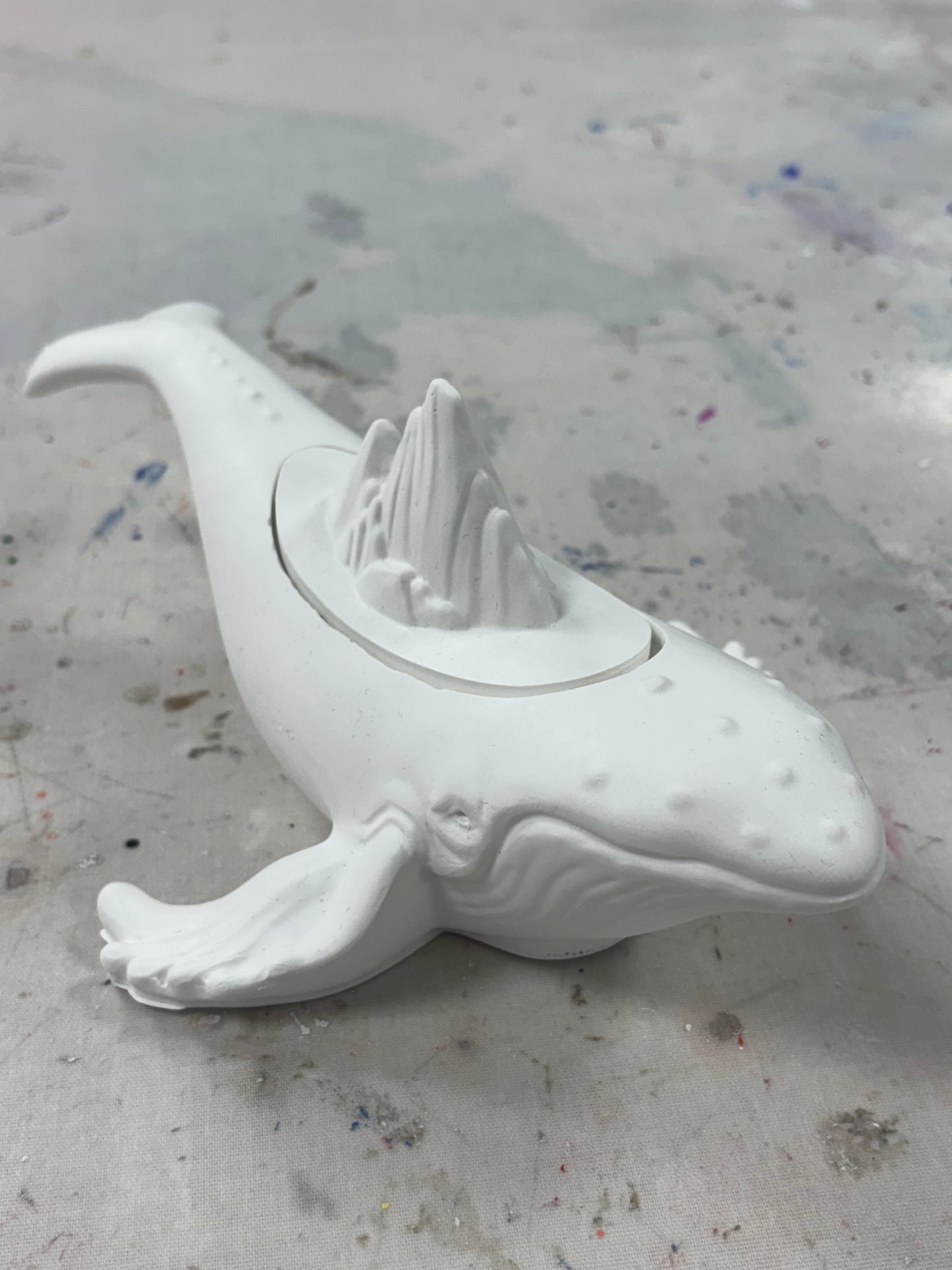 Plaster sculptures