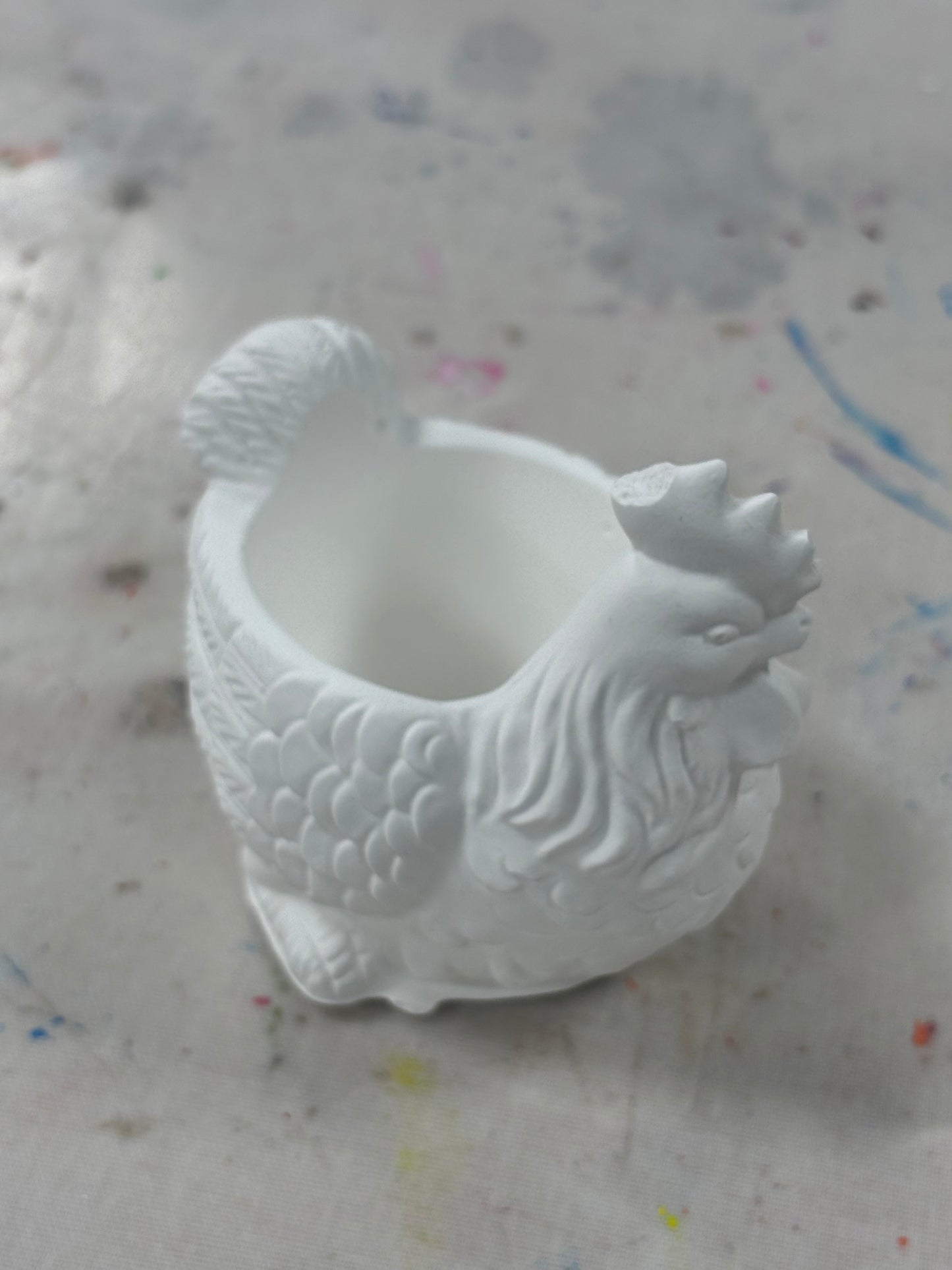 Plaster sculptures