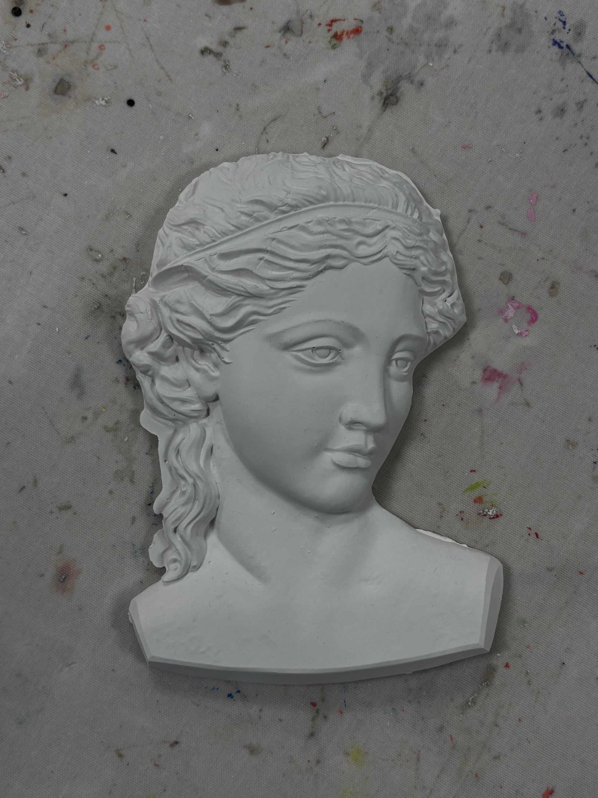 Plaster sculptures