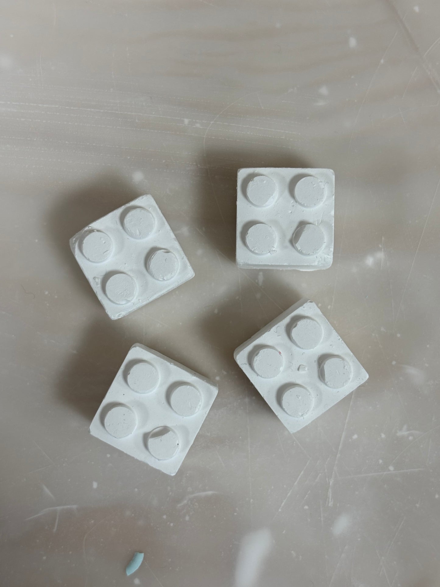 Plaster sculptures