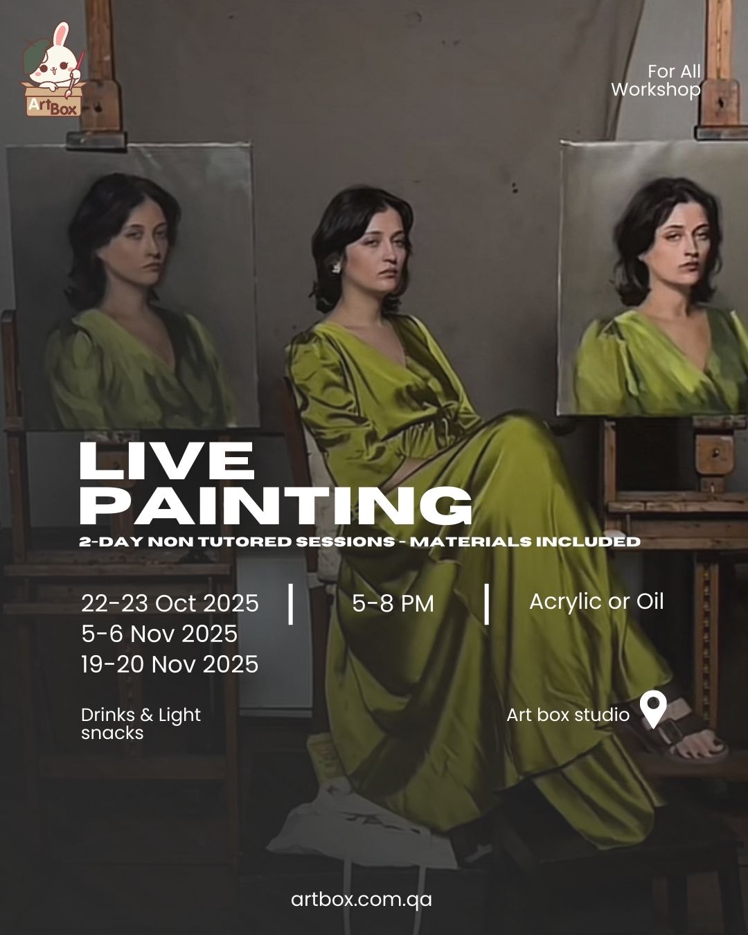 Live Painting Sessions
