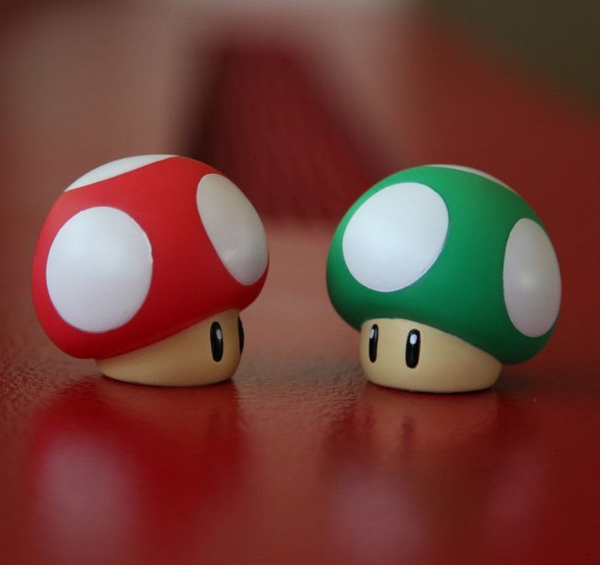 Mario Mushroom with Clay