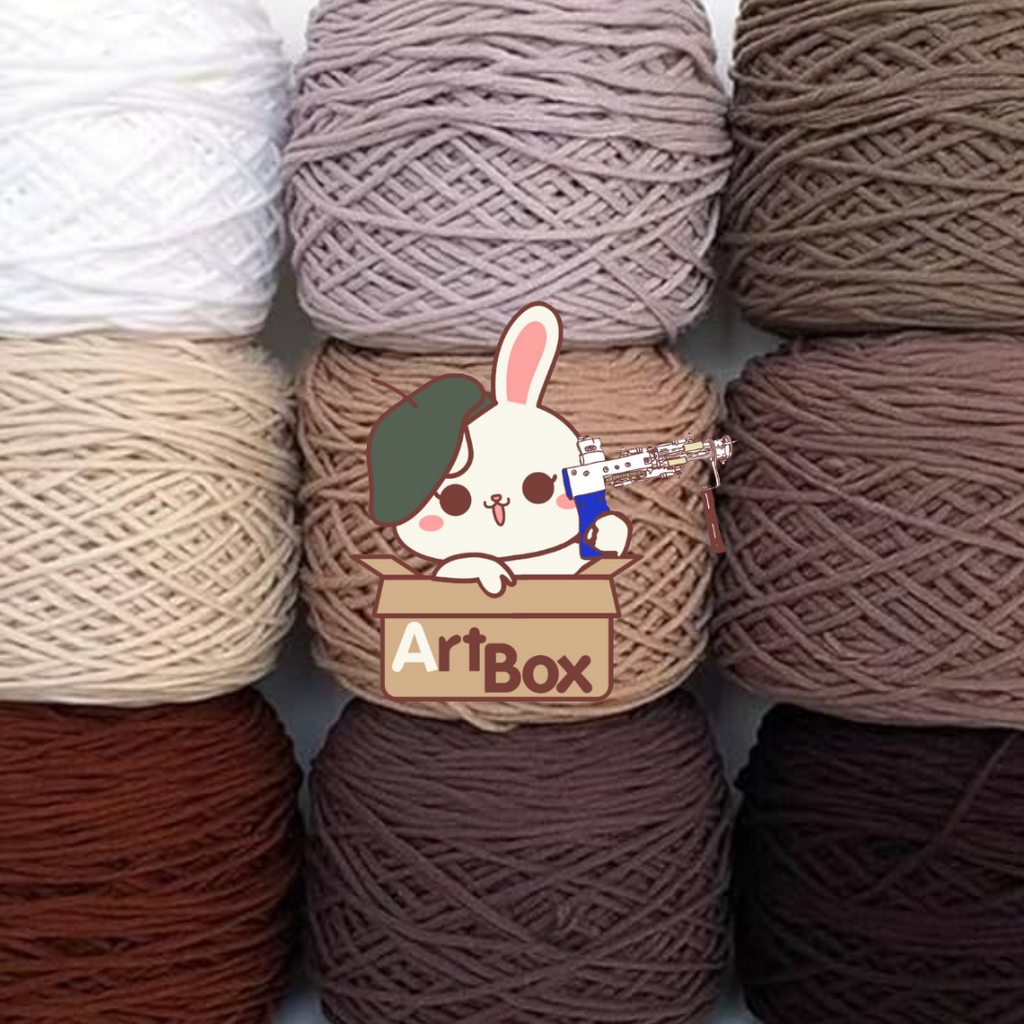 200G 8PLY tufting No Cone- 90 colors available