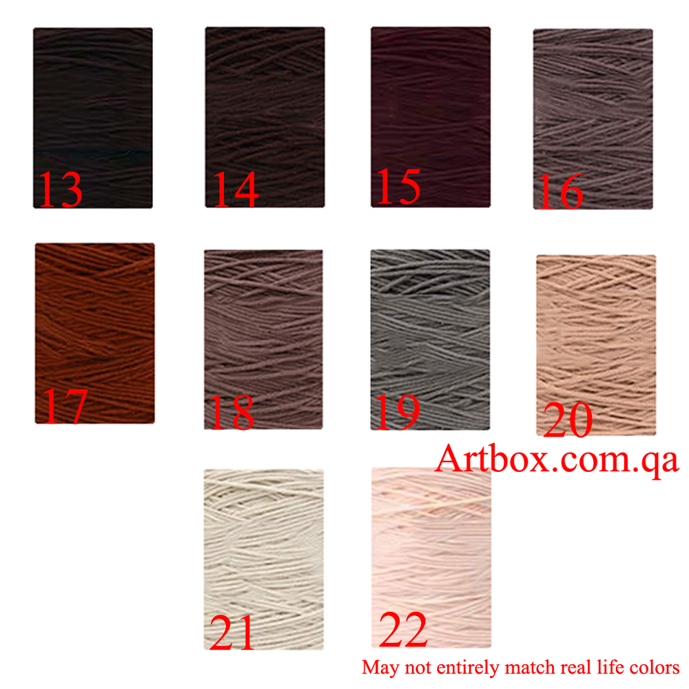 200G 8PLY tufting No Cone- 90 colors available