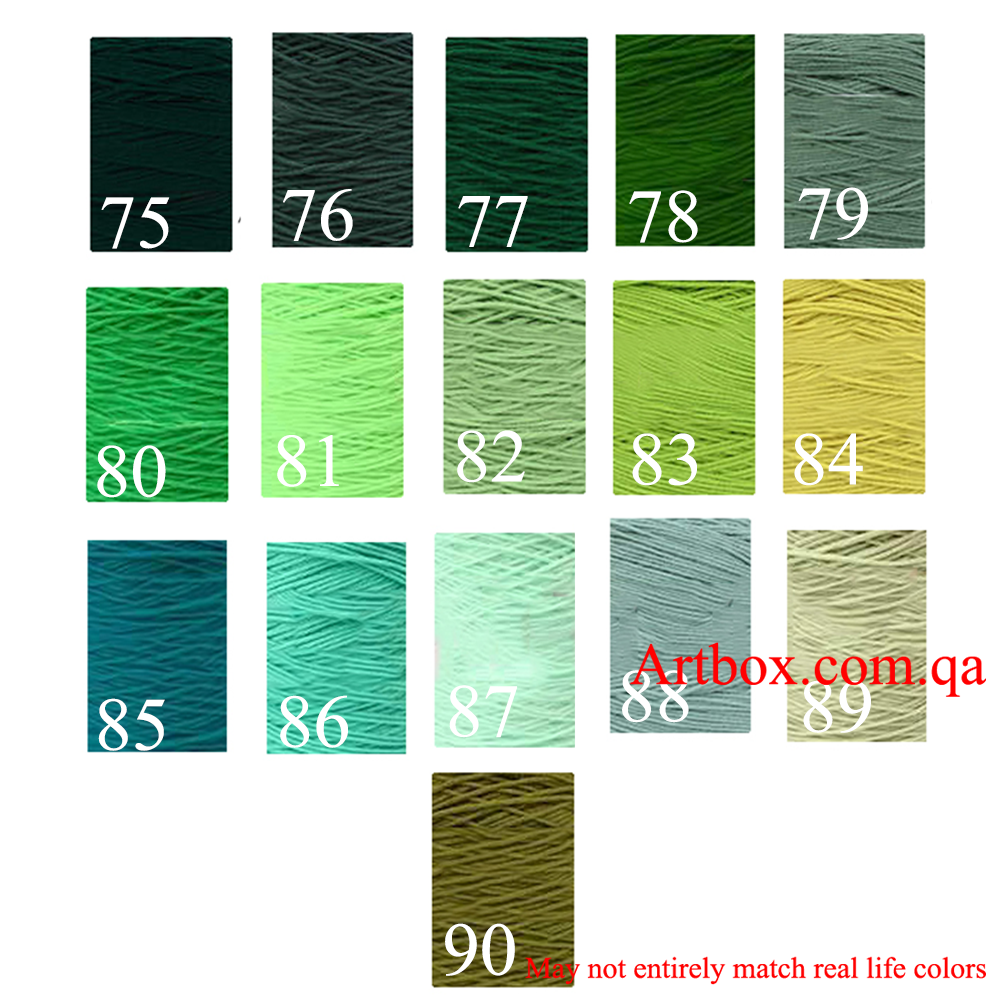 200G 8PLY tufting No Cone- 90 colors available