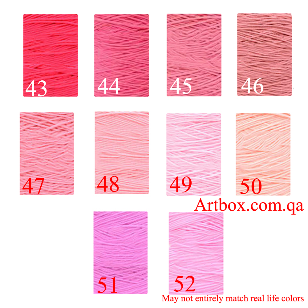 400G 8PLY tufting WITH CONE - 90 colors available